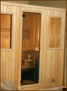 Panel Built Sauna